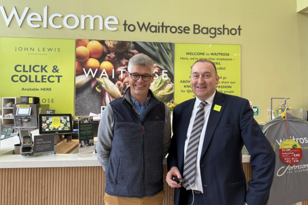 MP standing in Waitrose