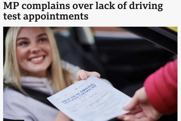 MP in BBC Surrey - Driving Tests