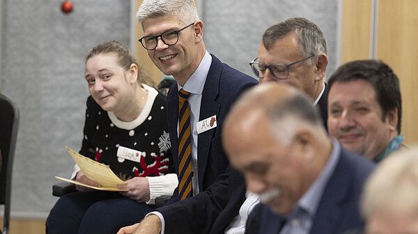 Al at a disabilities awareness event
